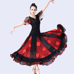 Váy khiêu vũ tiêu chuẩn quốc giaVáy khiêu vũ hiện đạiVáy khiêu vũ lưới hoa