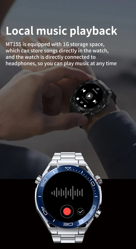 Smartwatch that can store music sale