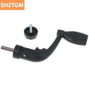 [COD] SHZTGM พลาสติกสีดำ Power Handle Fishing Reel Crank ARM SPINNING Reel Type 200