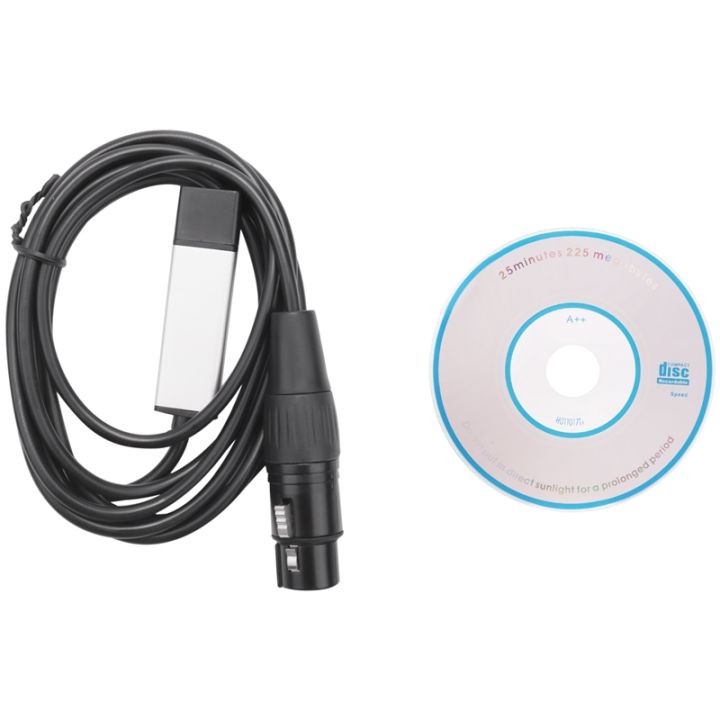 DMX512 USB DMX interface adapter LED stage lighting controller, USB to ...