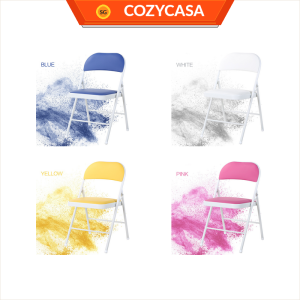 【COZYCASA】Free-installation Waterproof Foldable Chair / Space-Saving Conference Chair