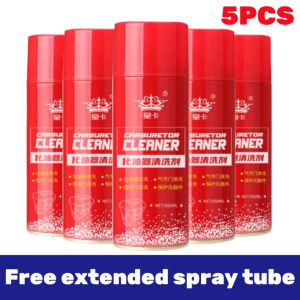 (Buy 3 Get 2 Free) Carburetor & Choke Cleaner 450ml High Quality Injector Throttle Body Cleaning Spray Car Care Carb Powerful Carbon Removal