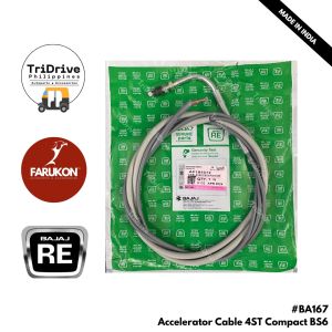 Bajaj RE Accelerator Cable FI Complete - AF191012