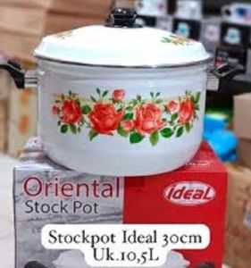 Panci Oriental Stock Pot 50 cm Ideal Kedawung  Porcelain Enamel on Steel 30/50cm