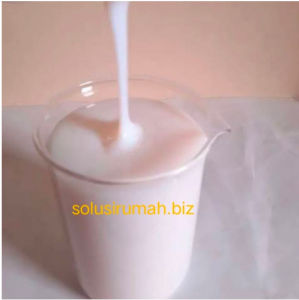 Binder cair CLEAR Vinyl Acrylic 1 kg base saja solid 55% kental 1kg