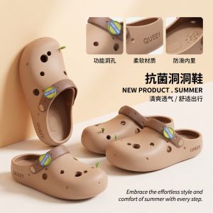 [Free Shipping] WomenS 2026 EVA Clogs Non-Slip Antibacterial Comfortable Breathable Thick-Soled Suitable For Indoor And Outdoor Wear MenS Thick-Soled Clogs For Outdoor Wear