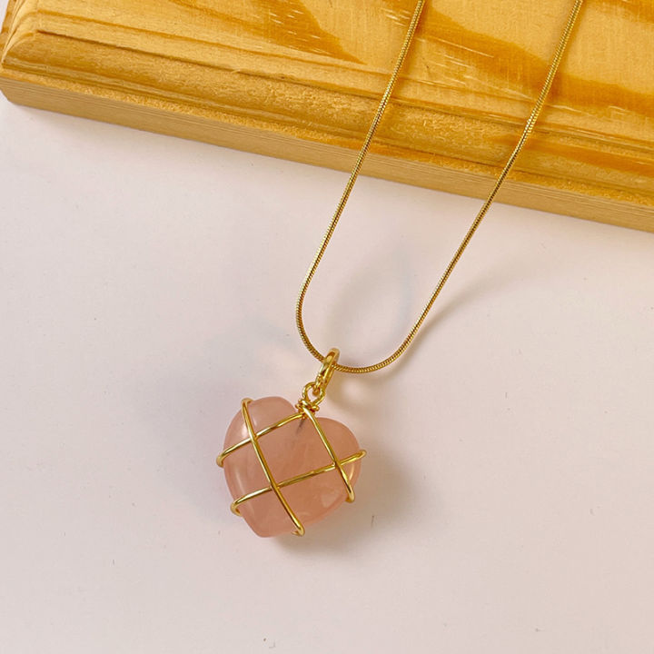 🔥🔥🔥Heart Valentine's Day Necklace Barby Diamond Castle Necklace