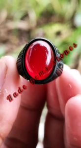 NATURAL BATU 100% RED BARON CARNELIAN PACITAN SUPER KUALITAS