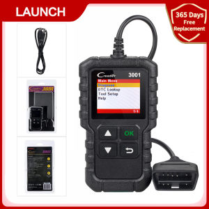 【Fast arrival】2026 LAUNCH Creader 3001 OBD2 Scanner Engine Fault Code Reader Mode 6 CAN Diagnostic Scan Tool for All OBDII Protocol Cars Since 1996 Lifetime Free Update