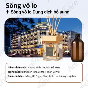 【500ML+500ML-Giữ mùi hương lên đến 1 năm】Chai Tinh Dầu Aromatherapy Khách Sạn 5 Sao - Máy khuếch tán hương thơm sang trọng Gói Giảm Giá Gia Đình