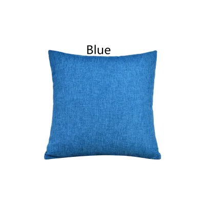 【Rael Haze123】 SHUNAICHI READY 40x40 45x45 50x50 55x55 30x50 cm Large Linen Plain Cushion Cover Throw Pillow Case Home Sofa Decor