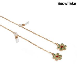 YUNAFIN Thời trang  Chống mất mát Giáng sinh Kính xích Chuỗi kính râm  dây chuyền quyến rũ Dây đeo kính mắt