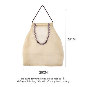 Túi Lưới Treo Tường Đựng Rau Củ Quả Hành Tỏi Khoai Tây LAZY LIFE STORE