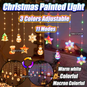 Moon Star Curtain led light strip for Hari Raya decoration light Room decor Lampu raya 3.5m Fairy lights Lampu hiasan