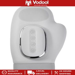 Rechargeable Hand Massager with Airbags 3-Level Adjustable Portable for Wrist and Finger Pain Relief