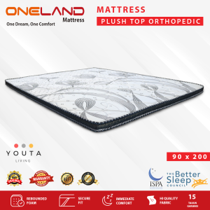 Mattres Plush Top Orthopedic 90 x 200 x 7