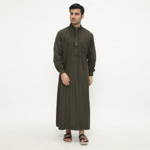 SHOHIB MANSET 02 DAN TOYOBO MANSET JUBAH MUSLIM PRIA MANSET PREMIUM