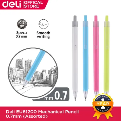 Deli Mechanical Pencil 0.7mm Assorted EU61200