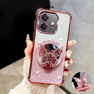 เคสโทรศัพท์กระจกสำหรับ OPPO A3X A5Pro A5 A3 Pro 5G ปลอกอ่อนปกคลุมเต็มรูปแบบ