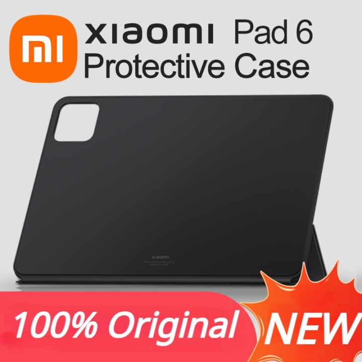 Coque Xiaomi Mi Pad 6 / Mi Pad 6 Pro 11" - Housse Arrière Transparente, Support Ajustable, Porte-stylet Inclus