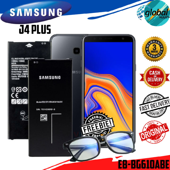 Samsung Galaxy J4 Plus Battery Original, Model EBBG610ABE Capacity