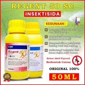 REGENT 50 ML INSEKTISIDA REGENT 50SC + ZPT obat pengendali hama plus zat pengatur tumbuh pembasmi ulat kutu