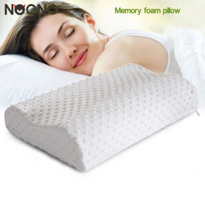 Memory Foam Cervical Pillow Ergonomic Orthopedic Neck Pain Pillow for Side Back