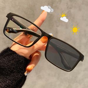 Siêu nhẹ Kích thước lớn 160MM Kính cận thị quang sắc Nam nữ TR90 Hợp thời trang Đầu to Theo toa Kính cận thị 2026
