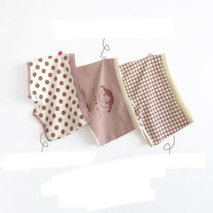 Quần lót cotton Combo 3 quần chip thoáng mát kháng khuẩn cho bé gái