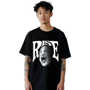 MiddleNight T-shirt Atasan Distro American Retro Style RISE