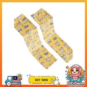 BIBISWIM Arm Sleeves for Kids Boys Girls Outdoor Sports Cooling Sun Protection | Budak Sarung Tangan