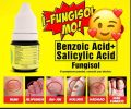 Fungisol Benzoic Acid + Salicylic Acid Keratolytic Antifungal Solution 4ml  1 Bottle. 