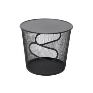 Koncept Furniture โต๊ะกลาง KC-PLAY รุ่น OSBORN-S เหล็กดำ (50x50x43 ซม.)