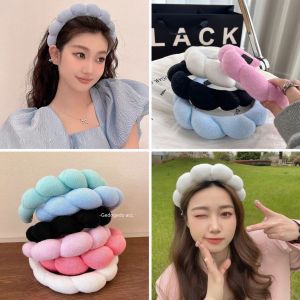 Korean Terry Towel Headband: Soft & Absorbent Spa Headbands for Women