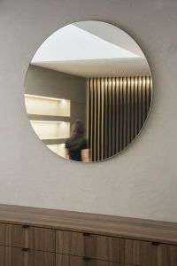 Kaca Cermin Bulat Aesthetic Diameter 30CM Tebal 2MM / Dekorasi Kaca Cermin Minimalis