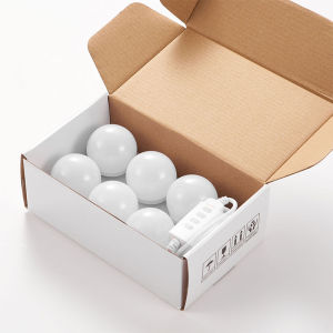 LED Vanity Mirror Light USB Makeup Vanity Light Cosmetic Hollywood Bulb Dimmable LED Wall Mirror Lamp Bathroom Dressing Table 3 Modes Colors