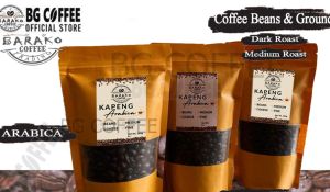 [BG] 100g COFFEE KAPENG ARABICA. ROBUSTA.BARAKO NG BATANGAS-GOLDEN DARK In Kraft Pouch 100g