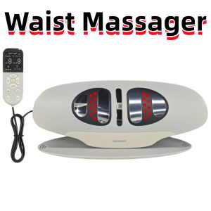Lumbar Massage Device Soothing Warm Therapy And Air Traction Relieve Lumbar Stiffness Gift Parents