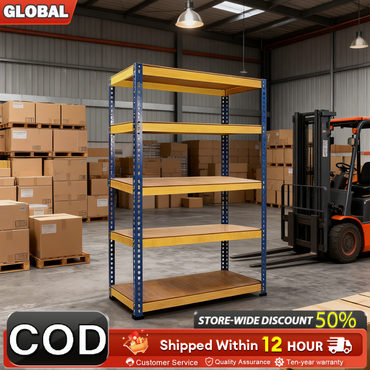 Global 3/4/5 layer Steel Rack Shelves Storage Shelves Shelf Storage ...
