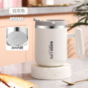 [SG Seller] 500ml 304 Stainless Steel Insulated Thermal Mug – Leak-Proof BPA-Free Sweat-Free Portable Coffee & Tea Cup | Gift