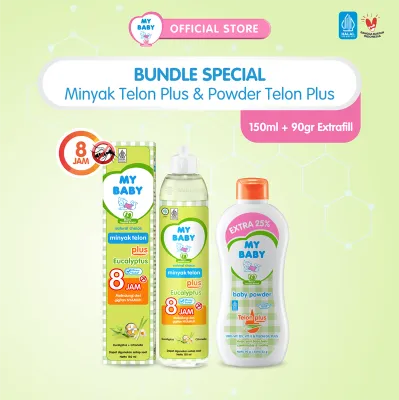 MY BABY Paket Minyak Telon dan Powder Telon Plus