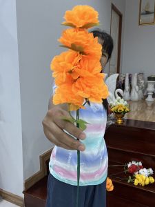 ดอกดาวเรือง 1ช่อ 10ดอก ช่อดอกดาวเรือง ดอกไม้ตกแต่ง เลือกสีได้ อย่างดี จากราคา1ช่อ10ดอกราคา 29ลด 19 บาทเท่านั้นคุ้มมาก