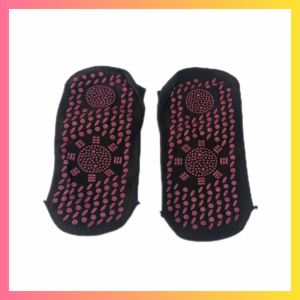 💥READY STOCK💥 Tourmaline Magnetic Therapy Self Heating Relax Comfortable Foot Care Socks Terapi Sakit Kaki Lenguh Kebas Tapak Bengkak Stoking Sarung Magnetik Haba Panas Socks Stokin/Stoking Berpantang Sarung Sakit Kaki Bengkak Terapi Pantang Panas