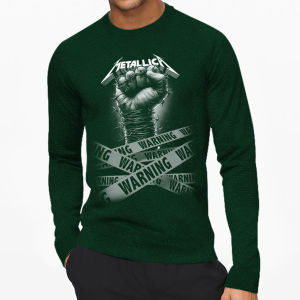METALLICA | Kaos Lengan Panjang Pria & Wanita | Distro | Sablon | Murah | Produk Lokal | CIAO.ID