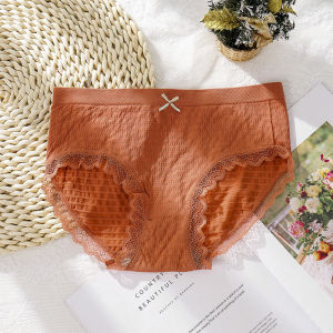 [ Independent Packaging ] Plus size womens bubble pants oxygen underwear graphene breathable mid-waist briefs for women