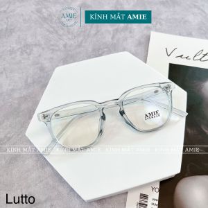 Mắt kính cận Lutto nam nữ AMIE Eyewear gọng kính vuông chất liệu nhựa cao cấp thời trang LUT