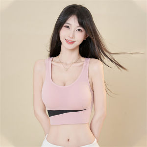 oobest Sports Bra + Fitness Shorts Set Of 2 PCs Women Fitness Women Yoga Suit Running Shockproof Suit
