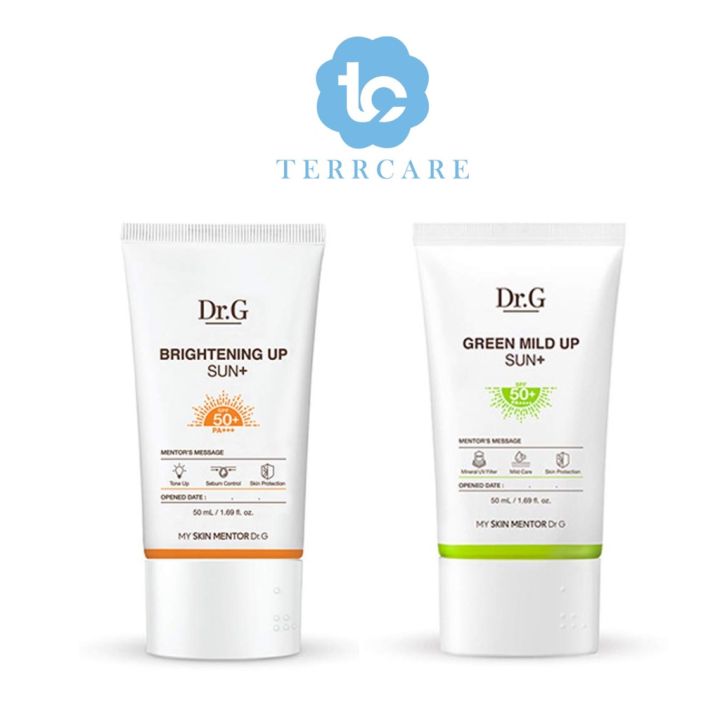 Revitalising Green Mild Up Sun SPF 50+ | Dr.G main image 1