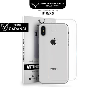 Antlers Electrics Anti gores Belakang Iphone Back Tempered Glass X XS XR XS MAX Clear 9H Premium Full Cover