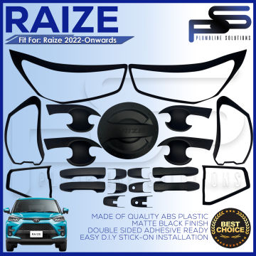 Shop Toyota Raize 2024 Garnish Set Cheap – Fast & Easy | Lazada